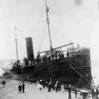 One of Marcus Garvey's Black Star Line Steam Ships