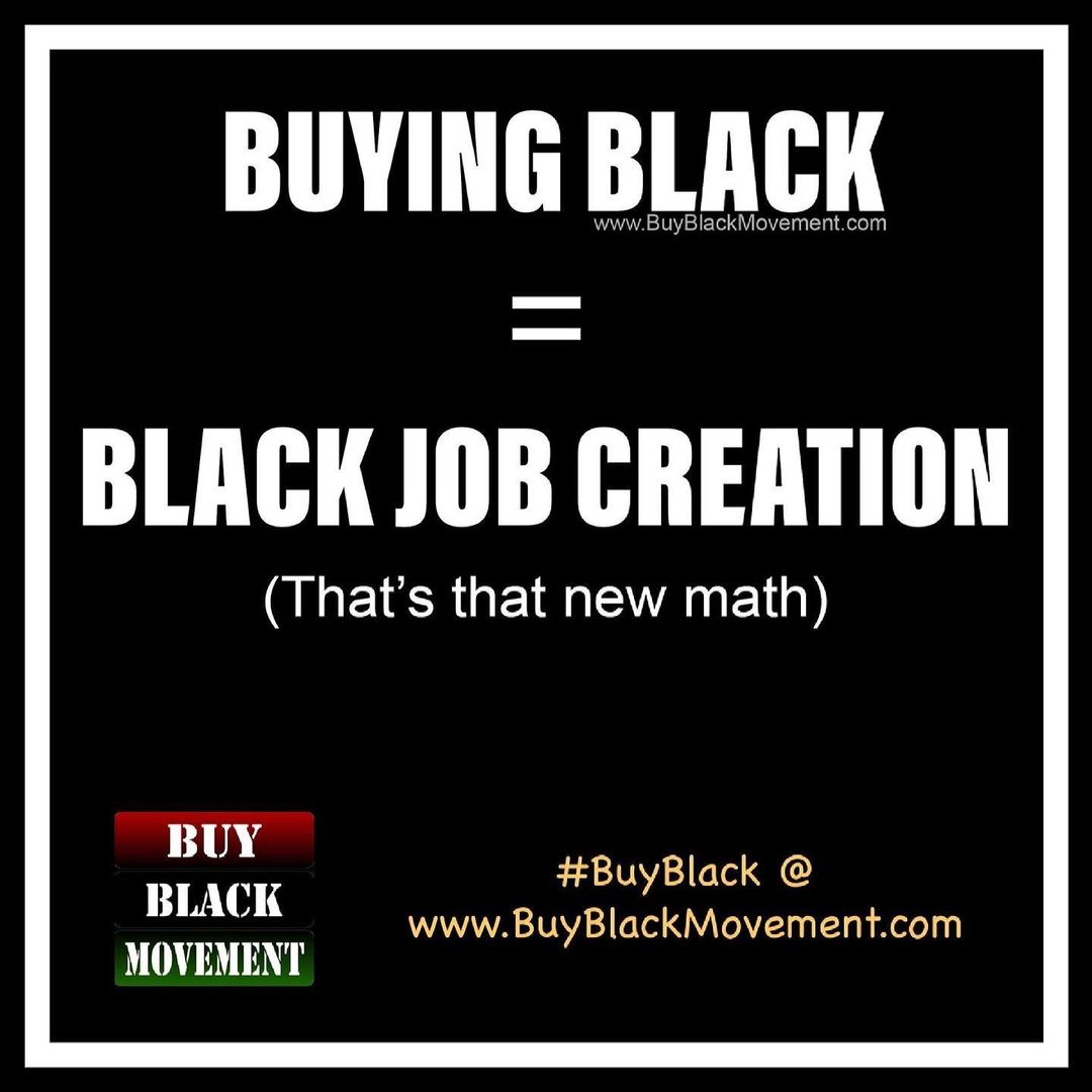 Buying Black = Black Job Creation