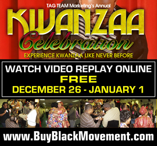 TAG TEAM Kwanzaa Event REPLAY