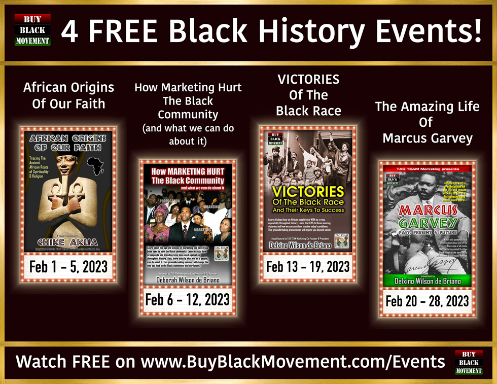 Black History Event Replays
