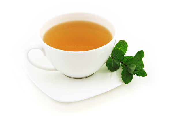 Motherland's Gold Moringa Peppermint Tea Cup