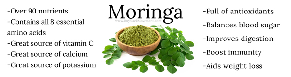 Motherland's Gold Moringa Tea Information