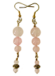 Designer Earrings - Auset’s Pearl (Pink)