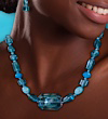Azul Necklace & Earrings