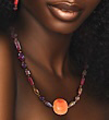 Desert Sunset Necklace & Earrings