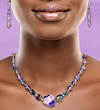 Lavender Mist Necklace & Earrings