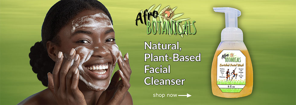 Afro Botanicals Foaming Facial Wash
